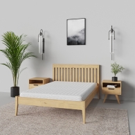 Drewniane łóżko skandynawskie - 3
