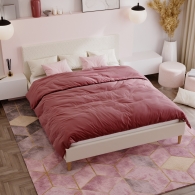 łóżko tapicerowane z pikowaniem - 32