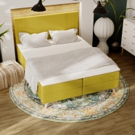 tapicerowane łóżko kontynentalne - 26